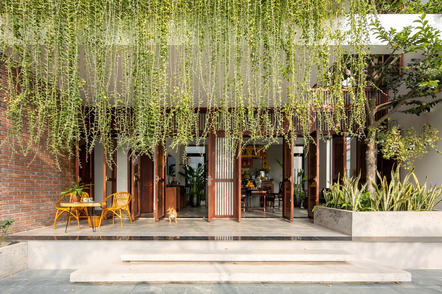 Thái Bình House: Ngôi nhà vùng quê mang hơi hướng truyền thống Bắc Bộ pha lẫn nét hiện đại ấn tượng- Ảnh 18