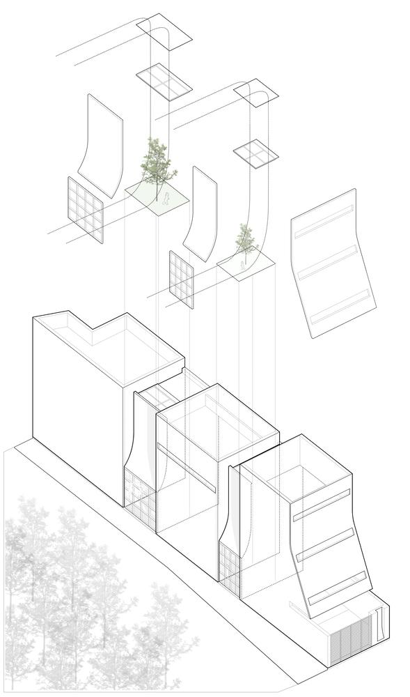 Bản vẽ công trình Flow House do nhóm thiết kế cung cấp.