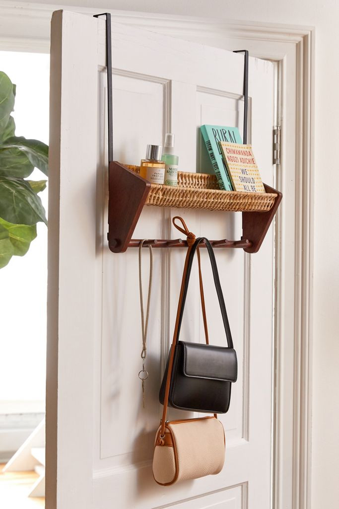 Bộ sưu tập 10 ý tưởng tận dụng mặt sau cánh cửa để lưu trữ đồ đạc với giá treo siêu gọn đẹp - Ảnh 2