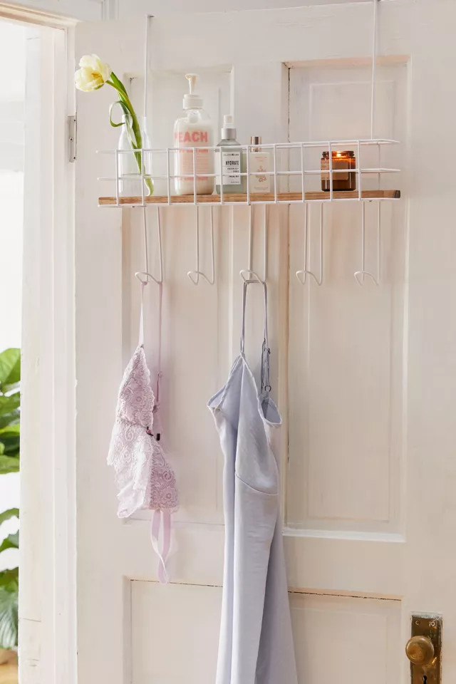 Bộ sưu tập 10 ý tưởng tận dụng mặt sau cánh cửa để lưu trữ đồ đạc với giá treo siêu gọn đẹp - Ảnh 7