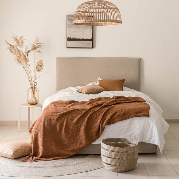 Đẹp ngất ngây những phòng ngủ phong cách Japandi vừa tinh tế vừa quyến rũ - Ảnh 1