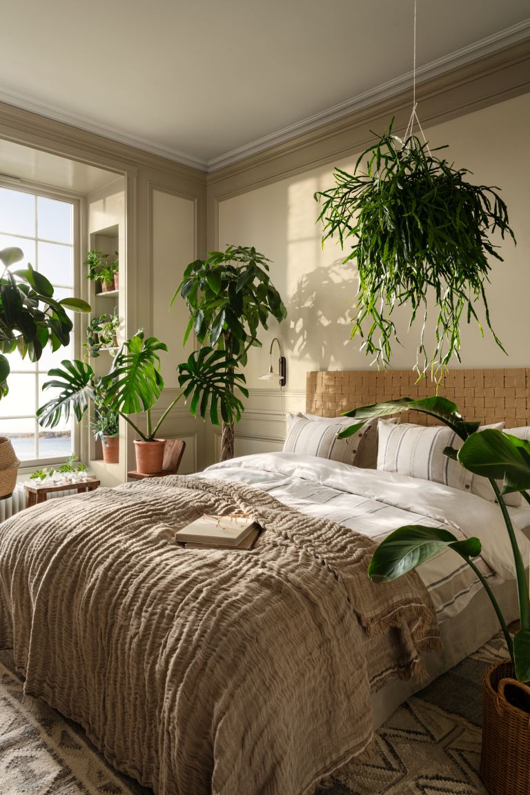 Đẹp ngất ngây những phòng ngủ phong cách Japandi vừa tinh tế vừa quyến rũ - Ảnh 3