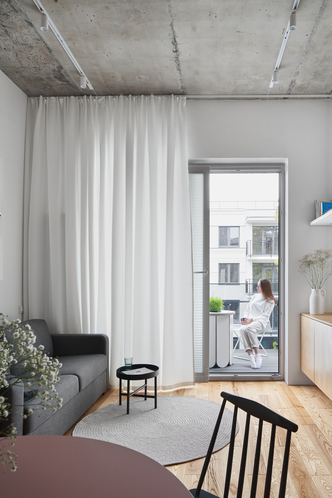 Căn hộ 43m² tối giản của cô nàng độc thân với thiết kế phòng bếp sắc hồng ngọt ngào và nổi bật  - Ảnh 6