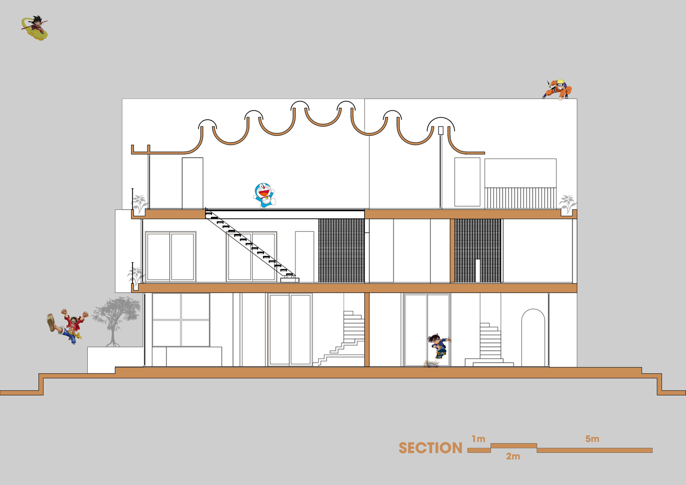 DI House, công trình nhà ở “tuy 2 mà 1” với mặt tiền sắc cam ấm áp tại Củ Chi, ngoại ô Sài Gòn - Ảnh 27