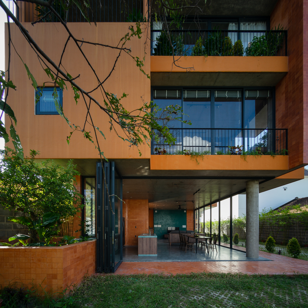 DI House, công trình nhà ở “tuy 2 mà 1” với mặt tiền sắc cam ấm áp tại Củ Chi, ngoại ô Sài Gòn - Ảnh 6