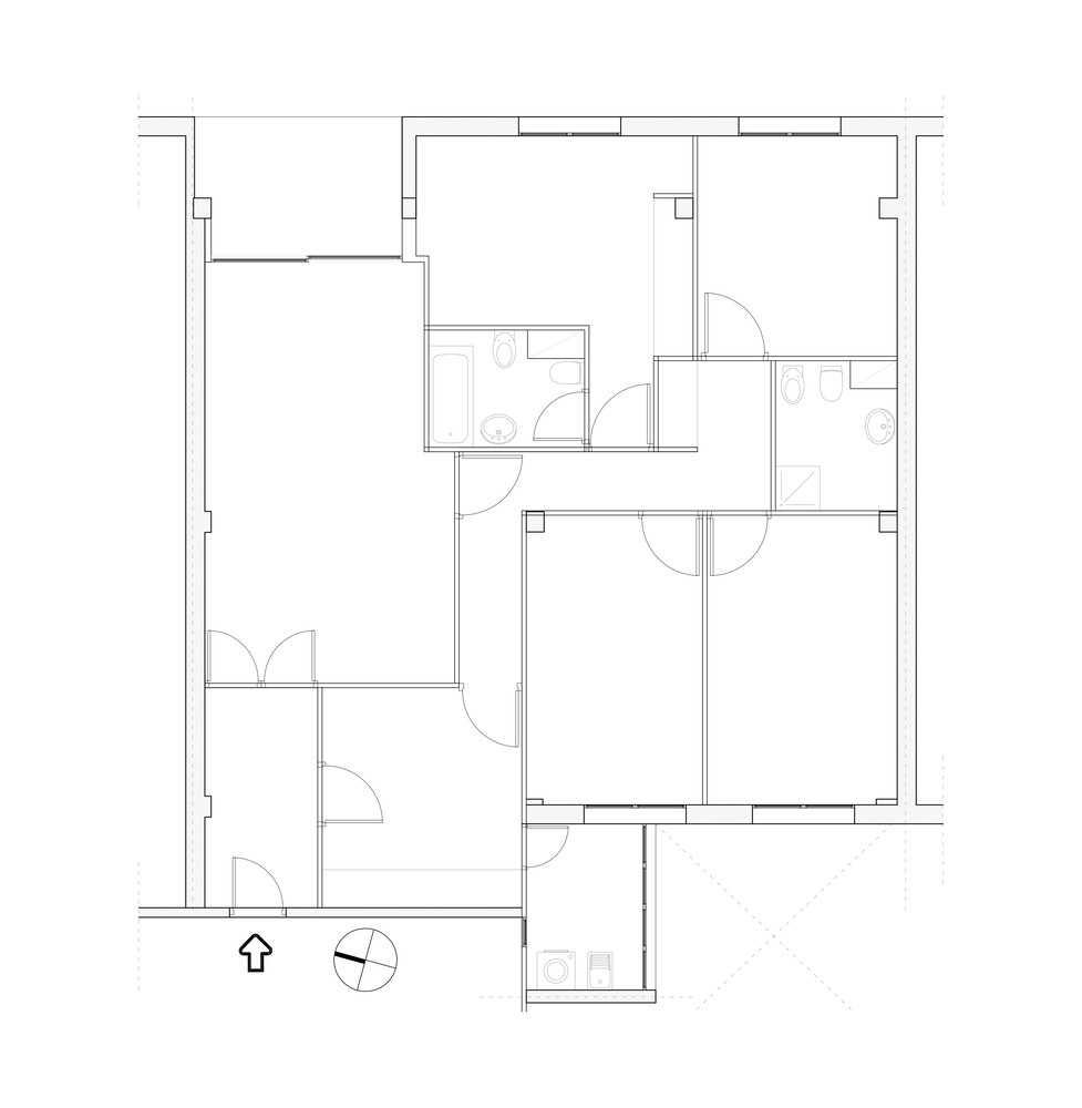 Căn hộ 130m² khéo sử dụng 