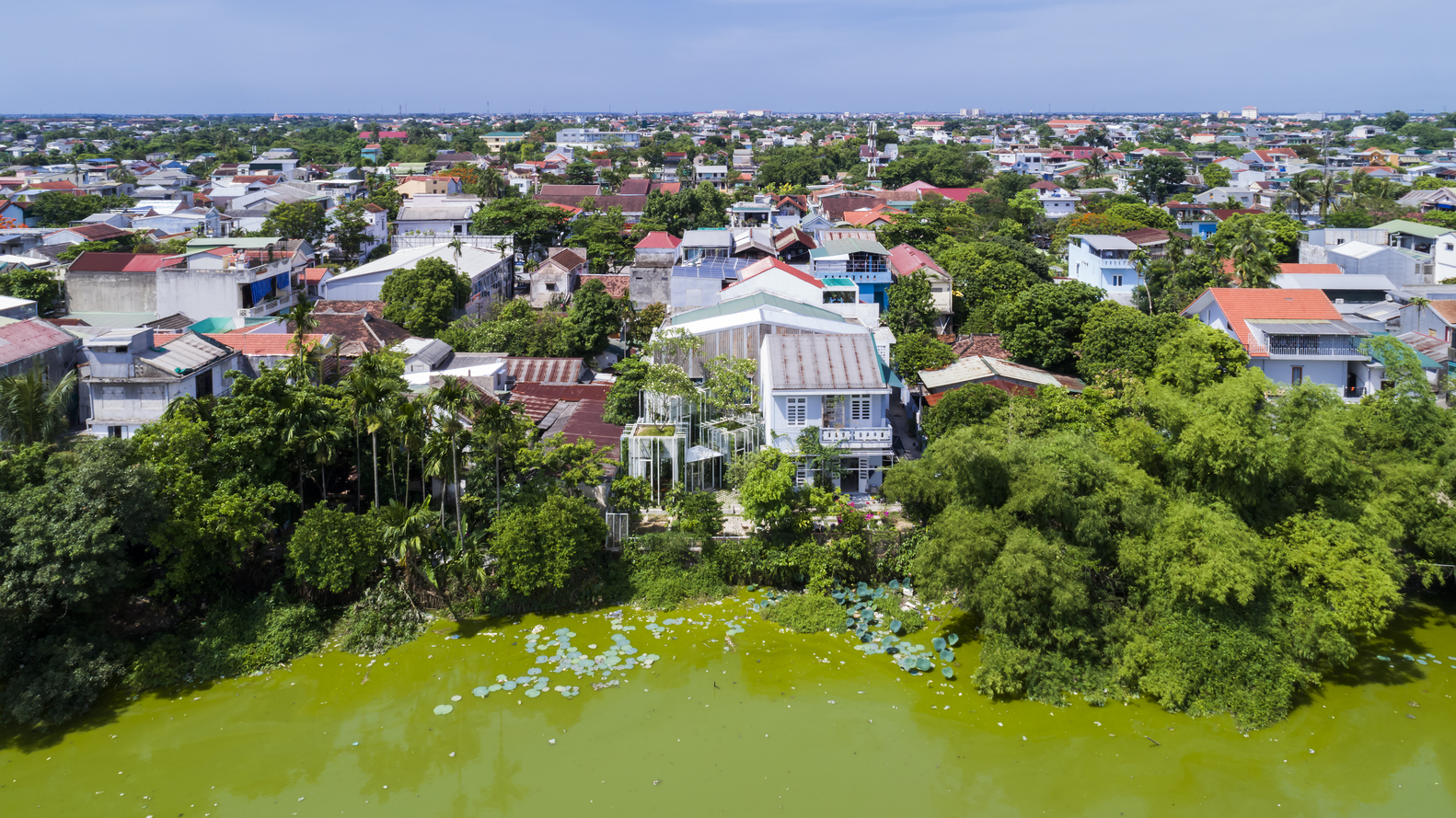 Labri House, ngôi nhà an yên như “khu rừng thu nhỏ” của cặp vợ chồng an dưỡng tuổi già tại Huế - Ảnh 1