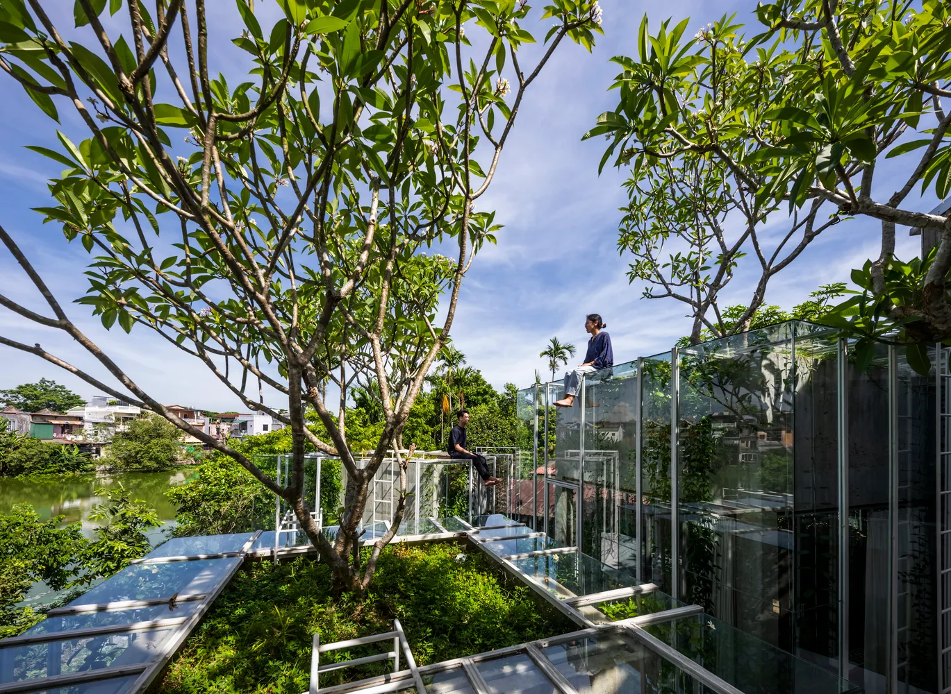 Labri House, ngôi nhà an yên như “khu rừng thu nhỏ” của cặp vợ chồng an dưỡng tuổi già tại Huế - Ảnh 13
