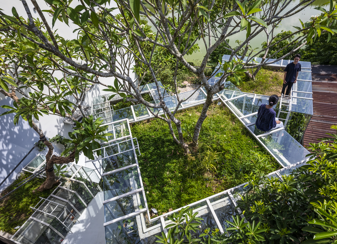 Labri House, ngôi nhà an yên như “khu rừng thu nhỏ” của cặp vợ chồng an dưỡng tuổi già tại Huế - Ảnh 18