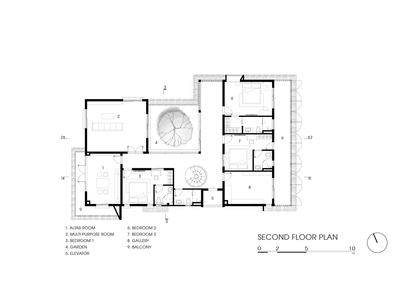 Biệt thự Cần Thơ 1800m² sang chảnh mà gần gũi, thu hút người nhìn nhờ khu vườn mướt xanh như ngọc - Ảnh 4
