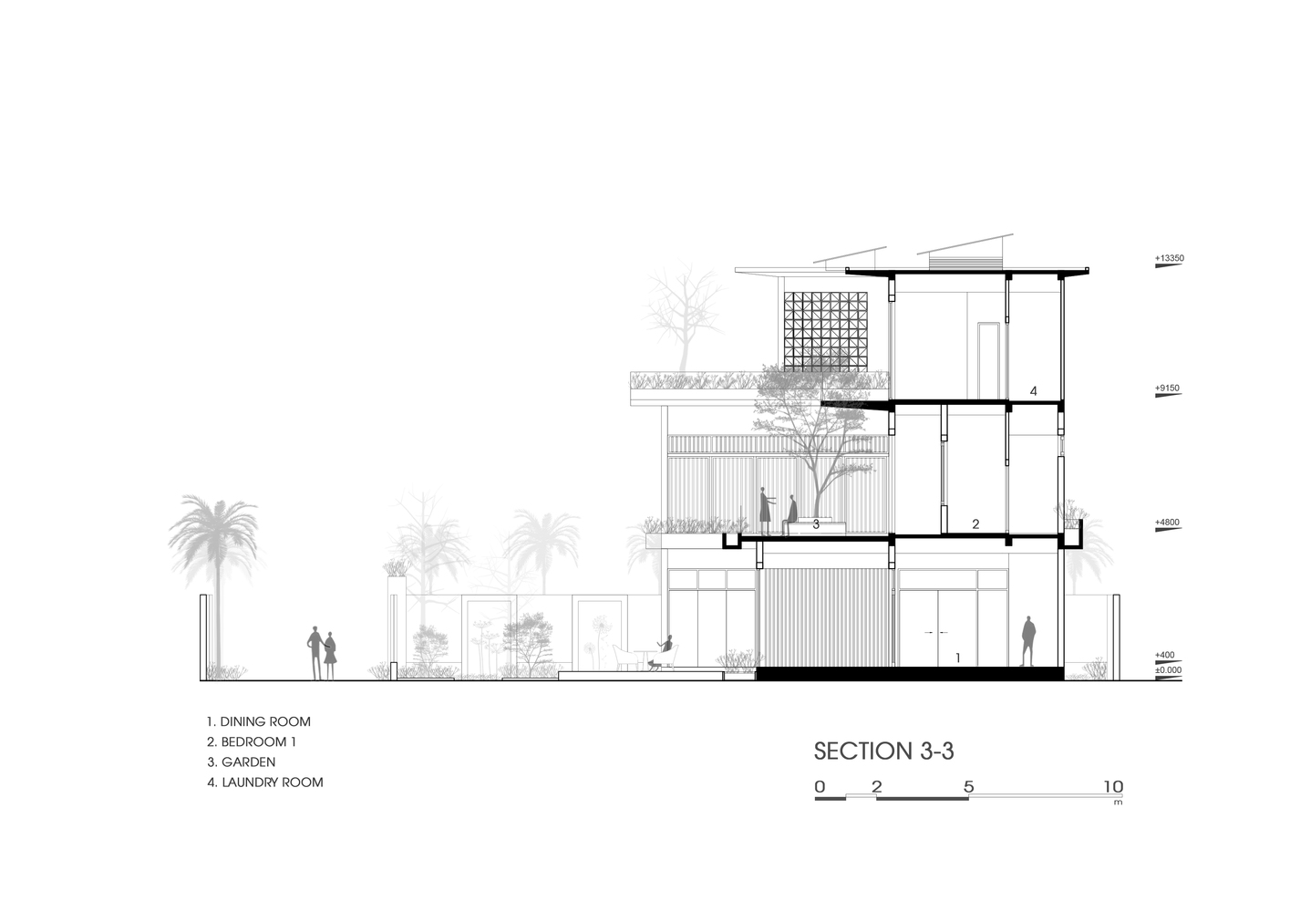Biệt thự Cần Thơ 1800m² sang chảnh mà gần gũi, thu hút người nhìn nhờ khu vườn mướt xanh như ngọc - Ảnh 9