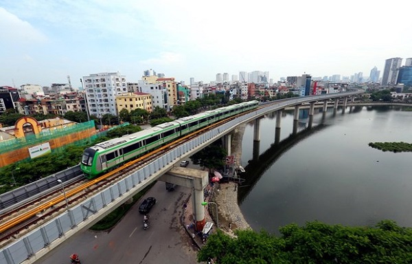 Tuyến đường sắt Cát Linh - Hà Đông sẽ chạy thử nghiệm toàn hệ thống trong vòng 20 ngày.