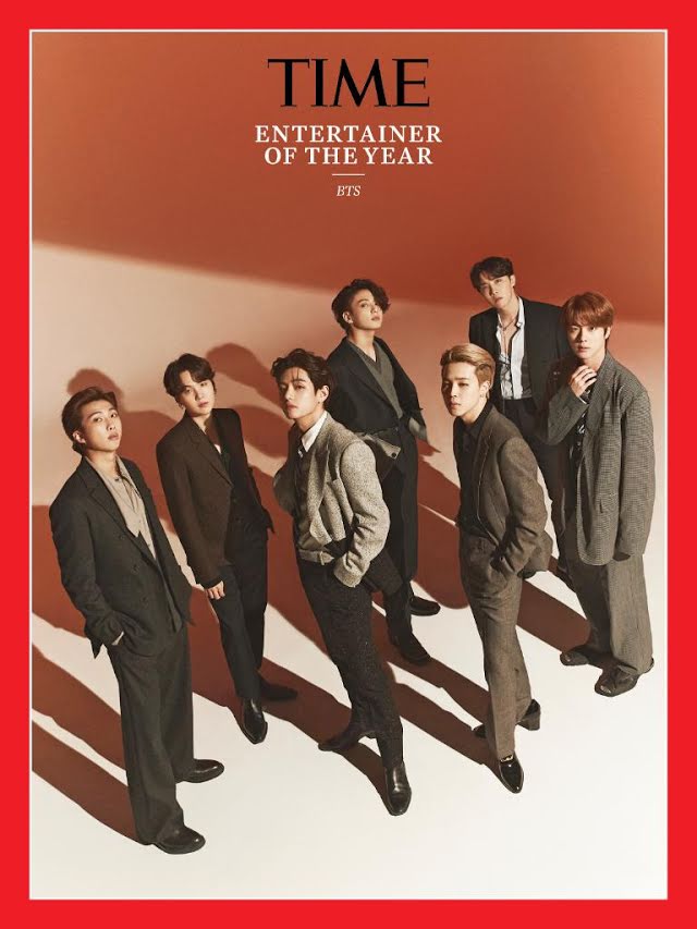 BTS được TIME bình chọn là 'Nghệ sĩ giải trí của năm 2020'.