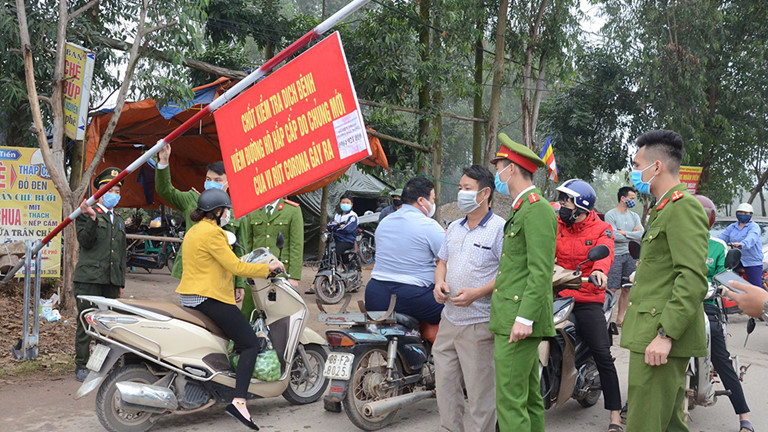 Việt Nam thực hiện nghiêm ngặt các biện pháp phòng, chống dịch Covid-19.