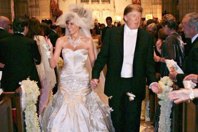 Đám cưới của vợ chồng Donald Trump được tổ chức vào tháng 1/2005.