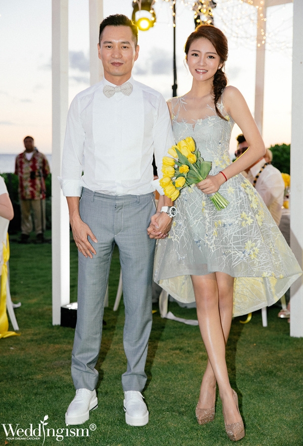 An Dĩ Hiên và doanh nhân Trần Vinh Luyện kết hôn vào năm 2017.