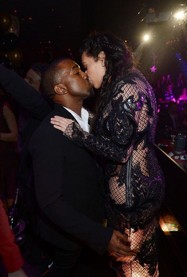 Những khoảnh khắc ngọt ngào của Kim Kardashian và Kanye West - Ảnh 2