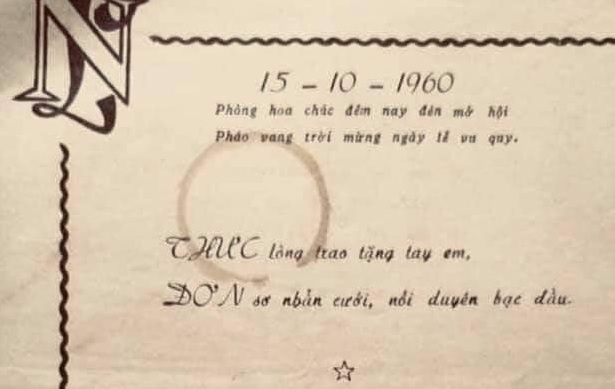 Ấn tượng với thực đơn tiệc cưới thời xưa: Vừa lịch sự vừa