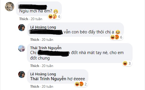 Thái Trình trả lời bình luận một người bạn của bạn trai tin đồn Long Evans.