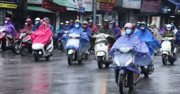 Gió mùa Đông Bắc tràn về, miền Bắc chuyển mưa rét từ chiều nay