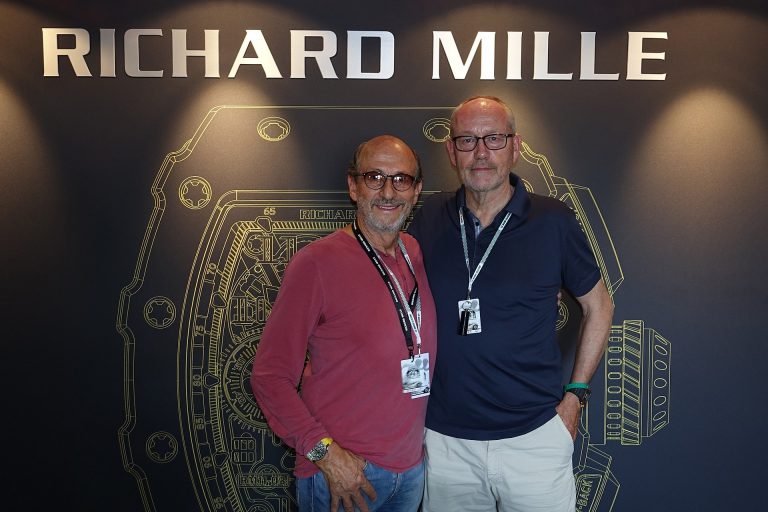 Richard Mille và Dominique Guenat, hai ông chủ của thương hiệu siêu đồng hồ