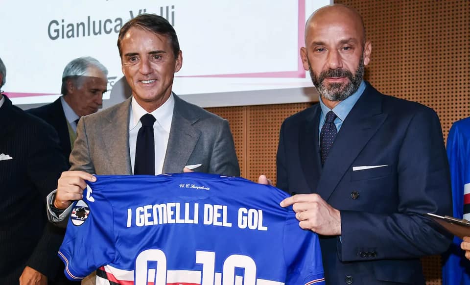 Roberto Mancini nói rằng Gianluca Vialli là người bạn tuyệt vời nhất của ông, và không có người bạn này, ông không thể thành công.