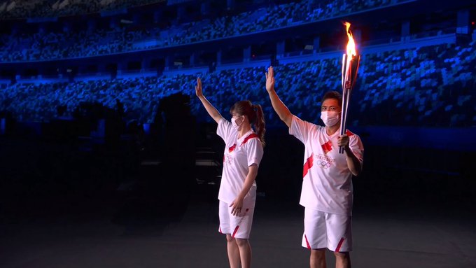 Lễ rước đuốc khai mạc Olympic Tokyo 2020