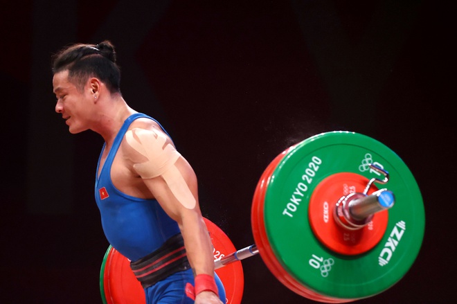 Thạch Kim Tuấn chỉ có một lần duy nhất nâng tạ thành công ở Olympic Tokyo 2020