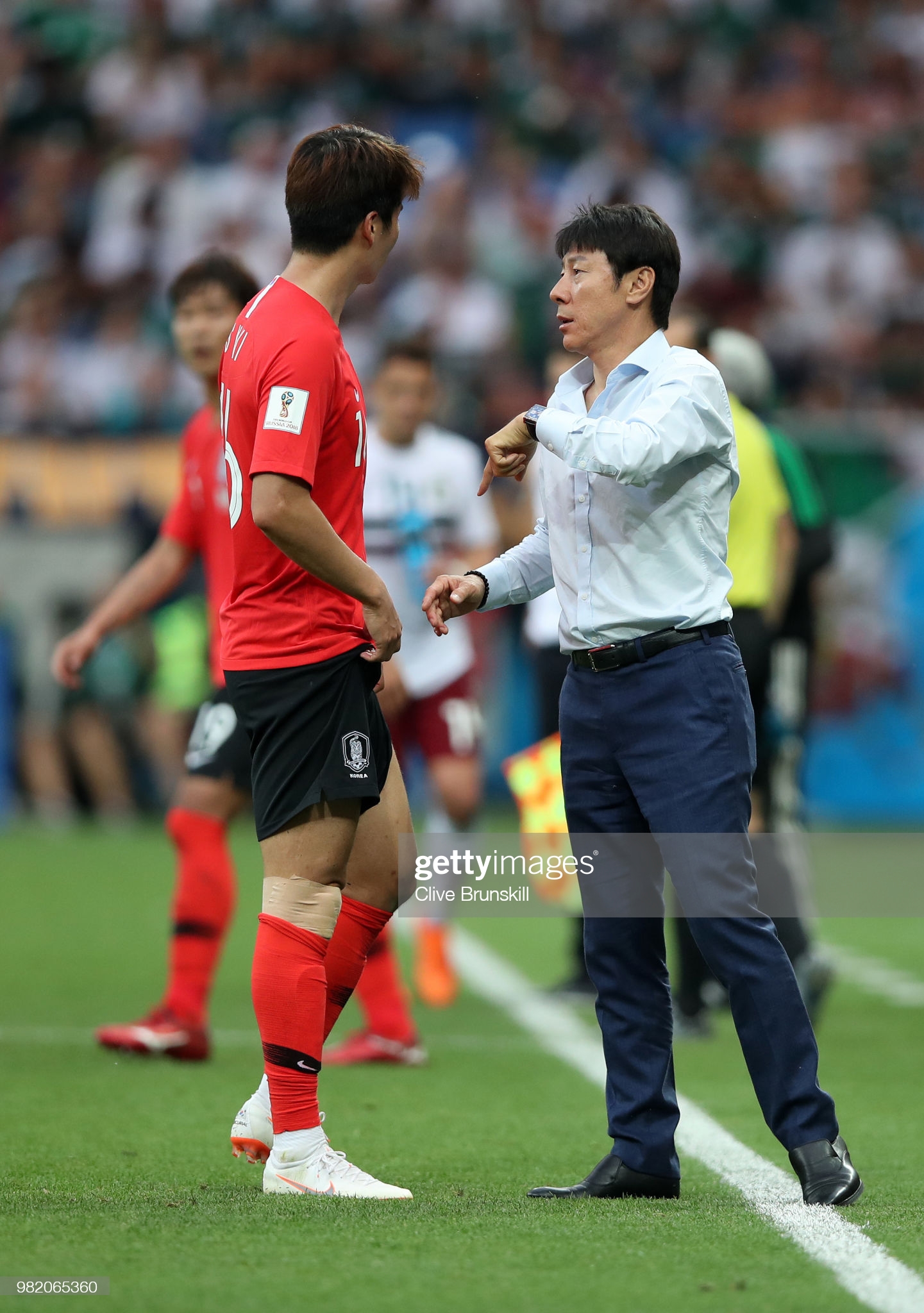 Ông Shin Tea -yong, HLV trưởng ĐT Hàn Quốc tại World Cup 2018