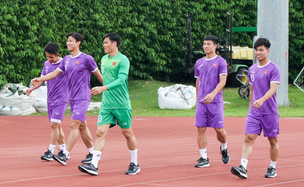 Ông Park Hang Seo thay đổi hoàn toàn cách luyện tập của ĐT Việt Nam trước trận đấu với Campuchia