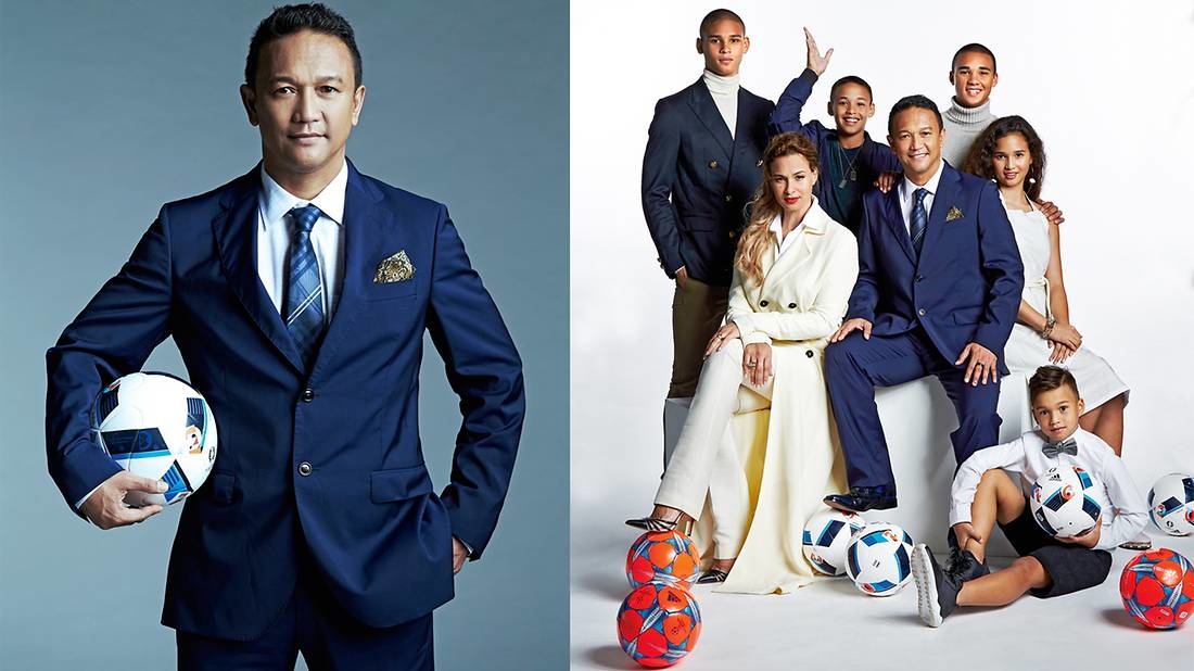 Gia đình thể thao nổi tiếng nhất Singapore: ông Fandi Ahmad - huyền thoại bóng đá Singapore. Ông có 5 người con.