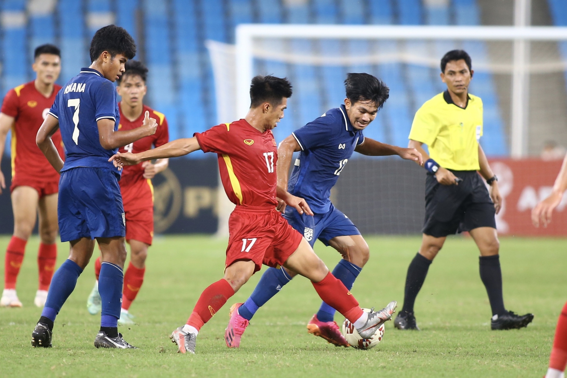Các cầu thủ trẻ ĐT U23 Việt Nam đã chiến đấu với tinh thần quả cảm tuyệt vời