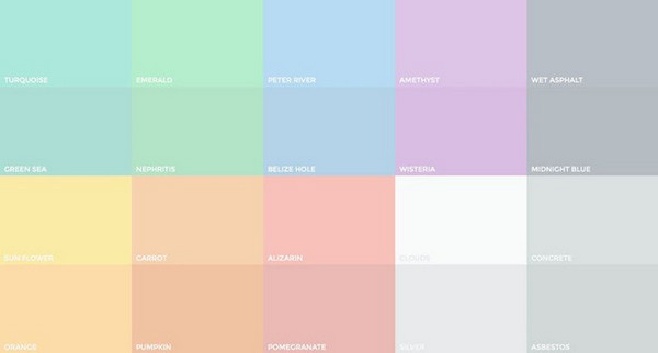 Bảng màu trung tính và pastel mang phong cách Light Academia