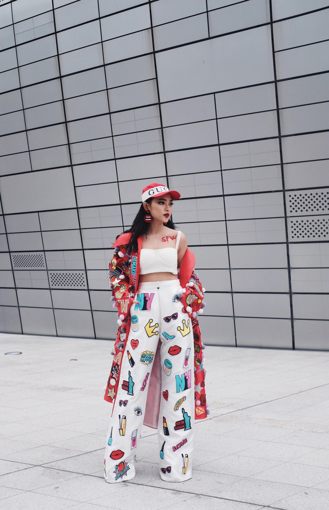 Châu Bùi trong Seoul Fashion Week năm 2016