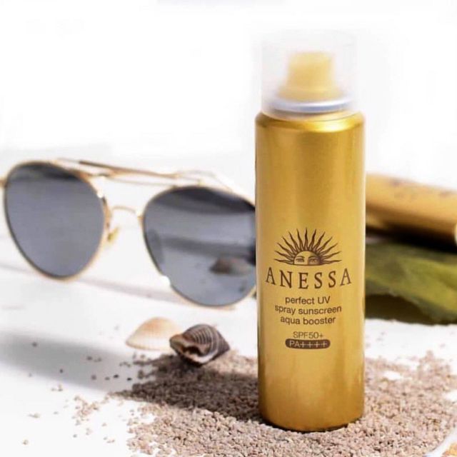 Xịt chống nắng Anessa Perfect UV Spray Sunscreen Aqua Booster