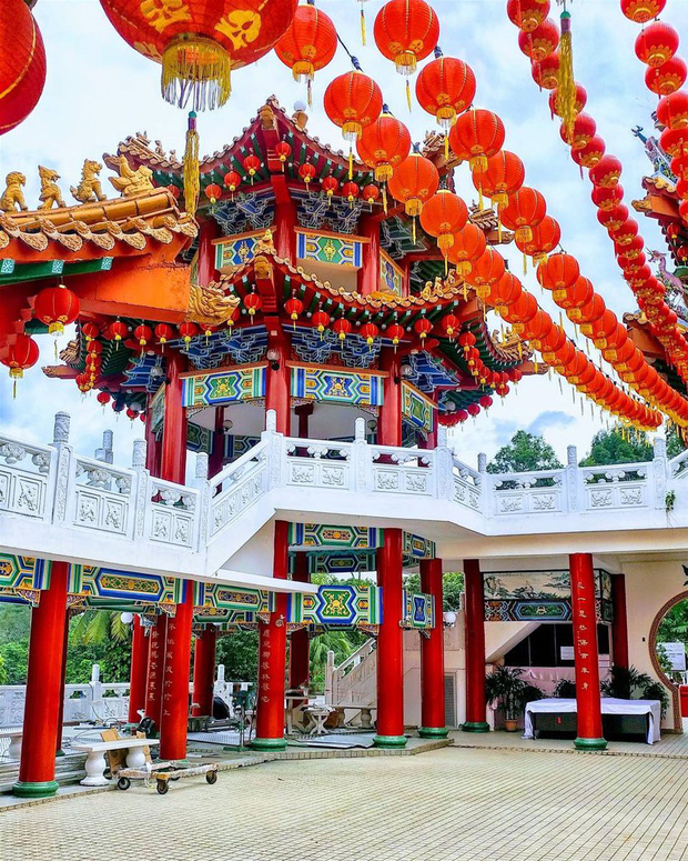 Kiến trúc mang đậm dấu ấn Trung Hoa. Nguồn: @helengorkava