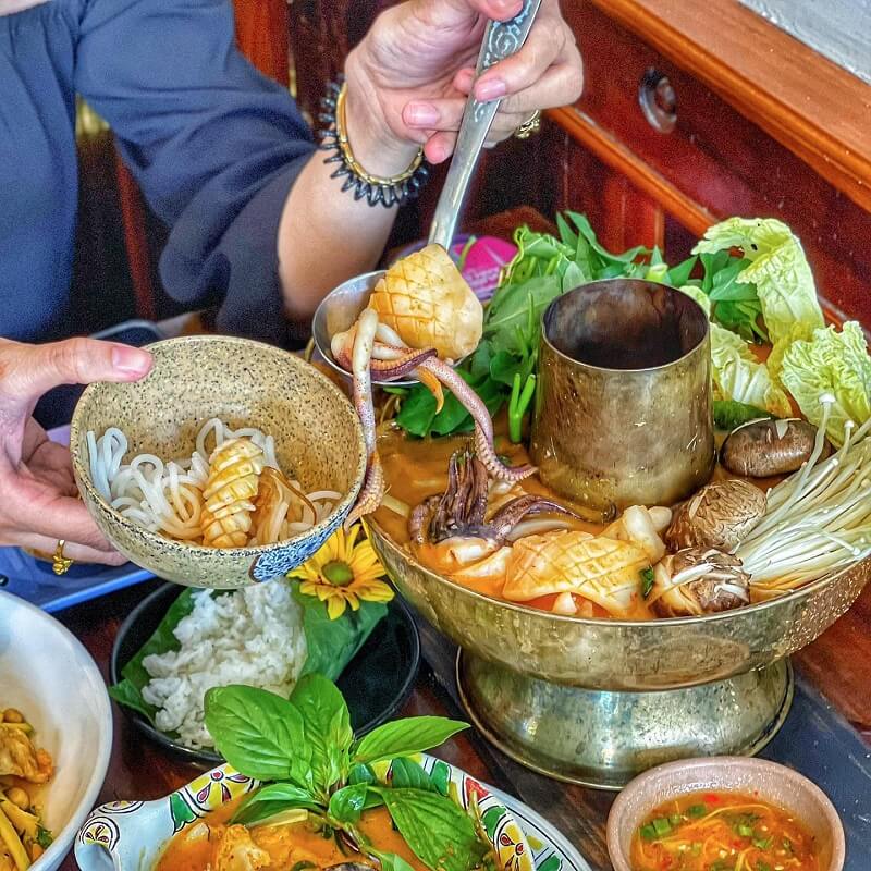 Đa dạng các món ăn. Nguồn: Fanpage Yam - ChiangMai in DaLat