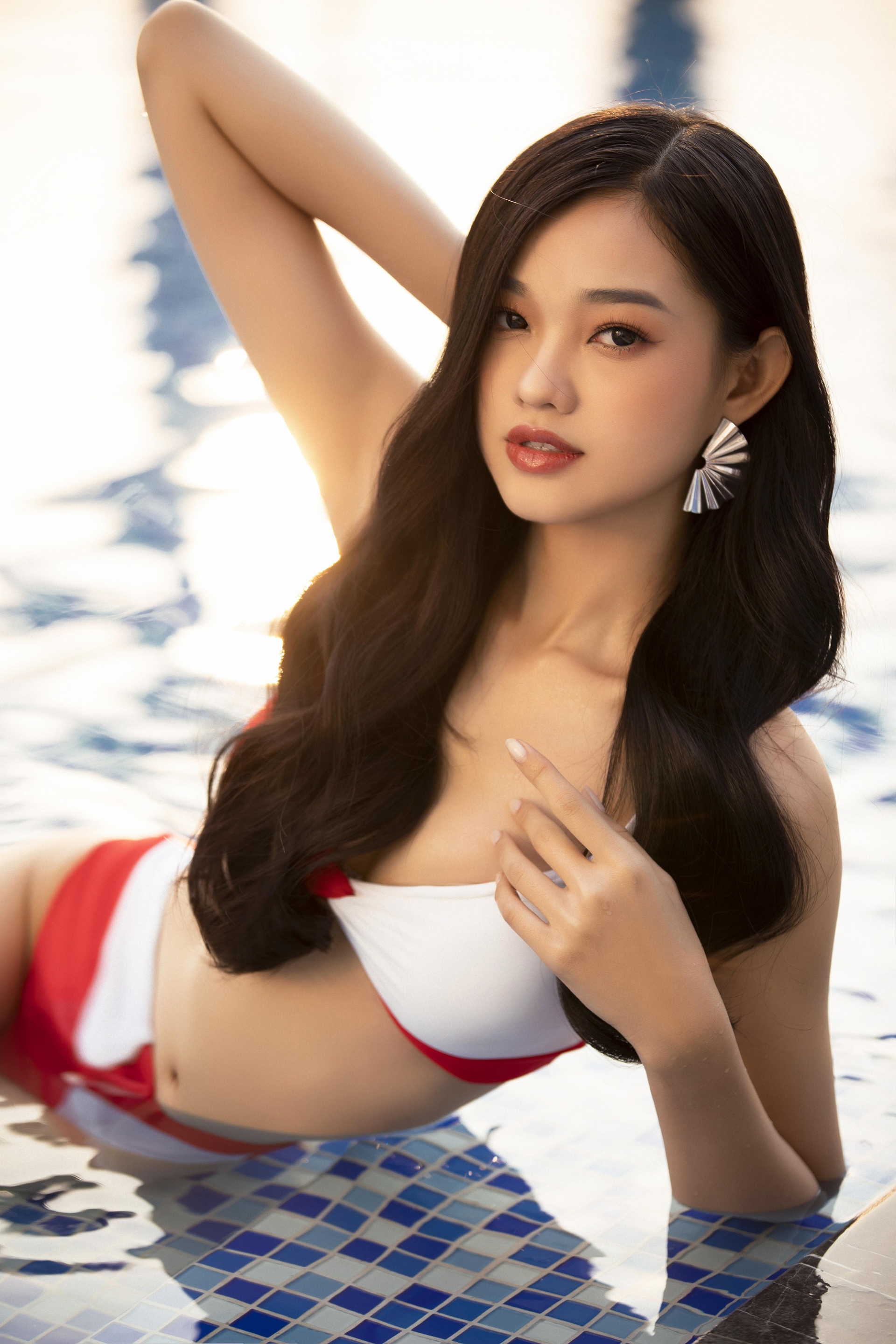 Người mẫu Trần Thị Bé Quyên - Nguồn ảnh: Miss World 2022