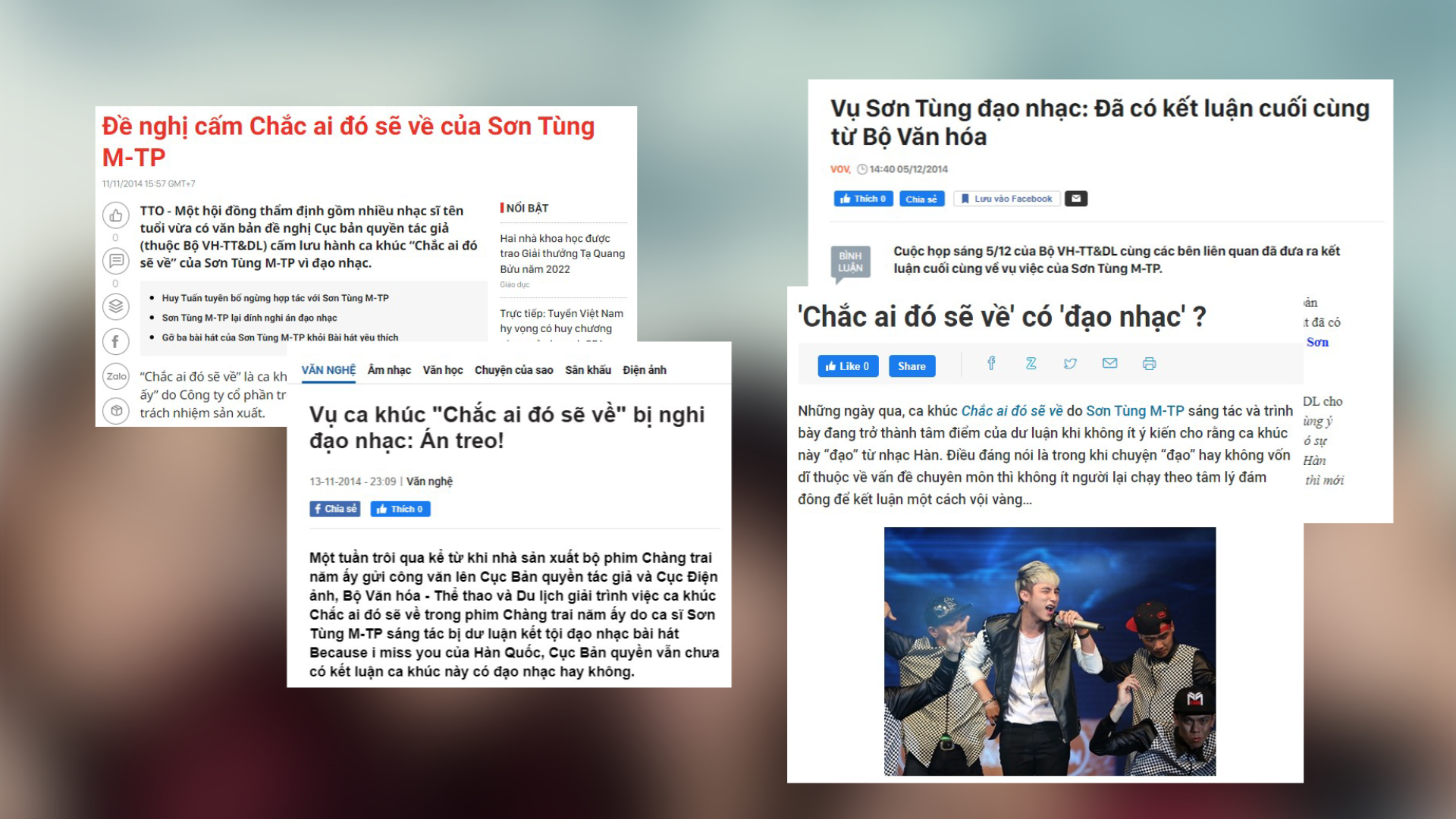 HÀNH TRÌNH SỰ NGHIỆP CỦA SƠN TÙNG M-TP - Ảnh 1