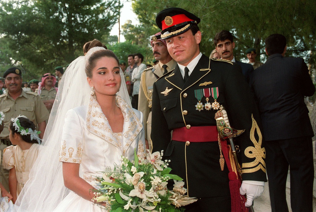 Hôn lễ của Rania và hoàng tử Adbullah
